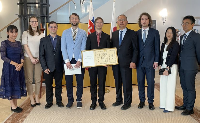 Slovenská asociácia šógi obdržala cenu Ministra zahraničných vecí japonska